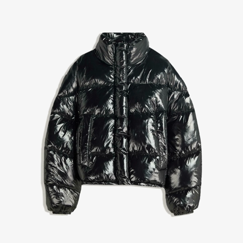 Jaqueta bomber brilhante
