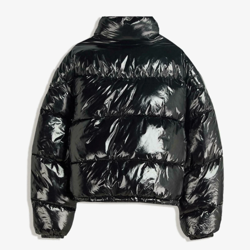 Jaqueta bomber brilhante