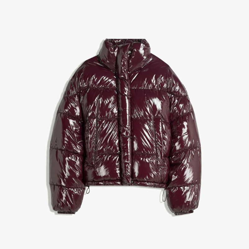 Jaqueta bomber brilhante