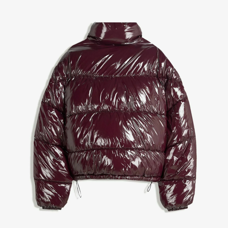 Jaqueta bomber brilhante