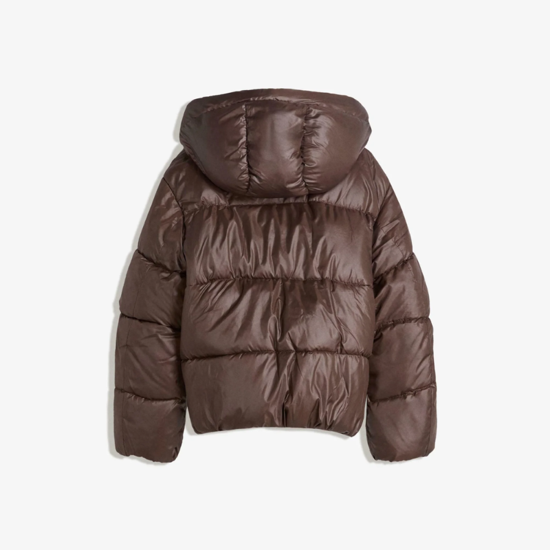 Jaqueta bomber lustrosa